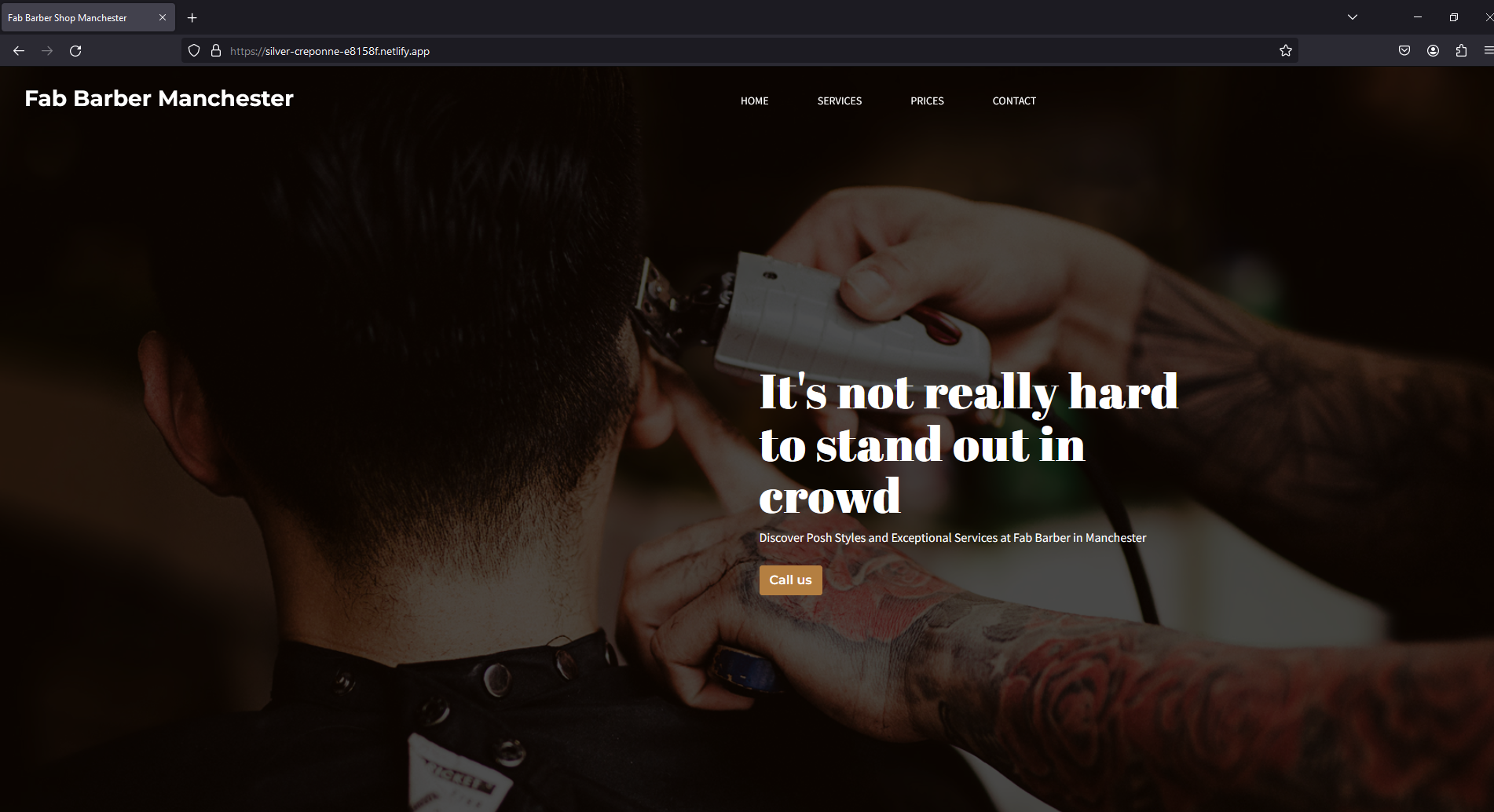 Fab Barber Manchester